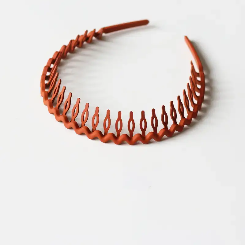 Pink Toothed Face Washing Headband for Women