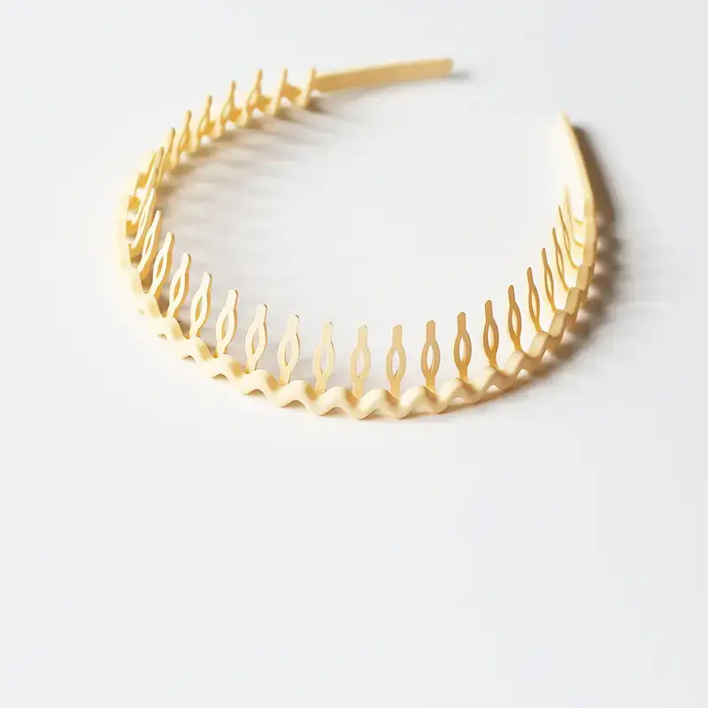 Pink Toothed Face Washing Headband for Women