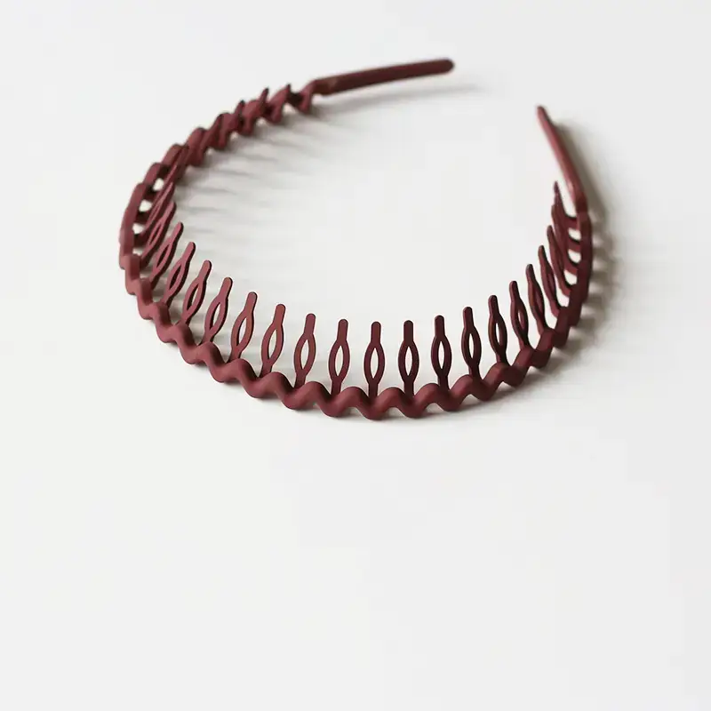Pink Toothed Face Washing Headband for Women