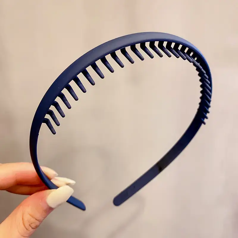 Pink Toothed Face Washing Headband for Women