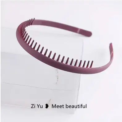 Pink Toothed Face Washing Headband for Women