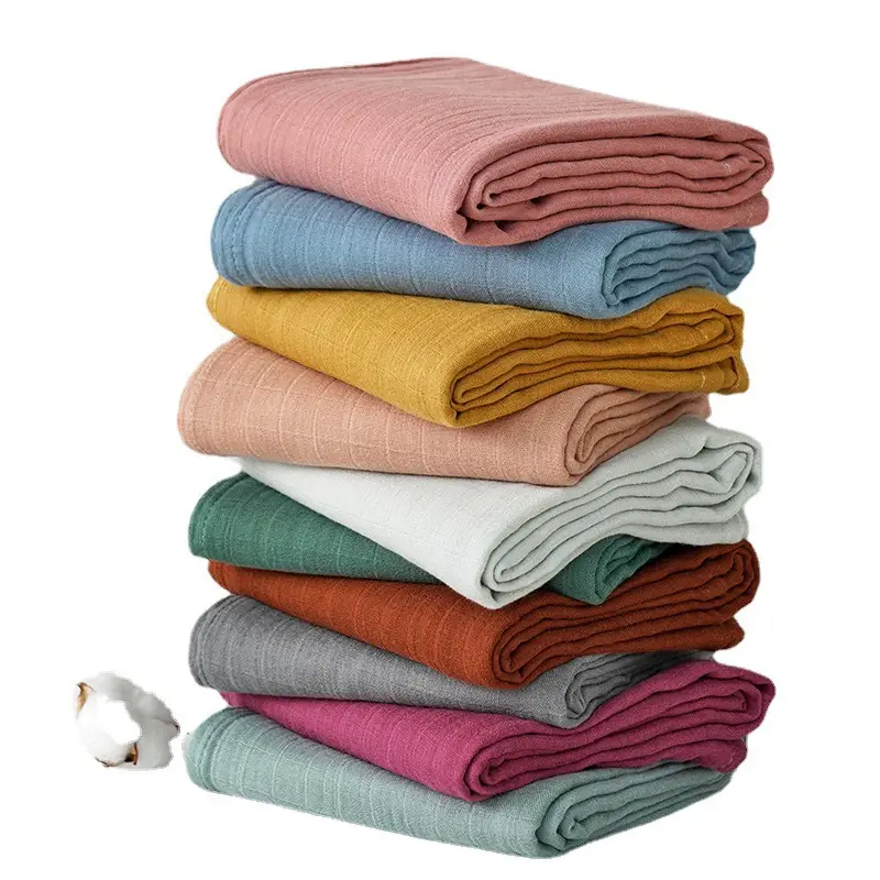 Bamboo Cotton Gauze Towel for Baby Newborn Swaddle Blanket - Image 16