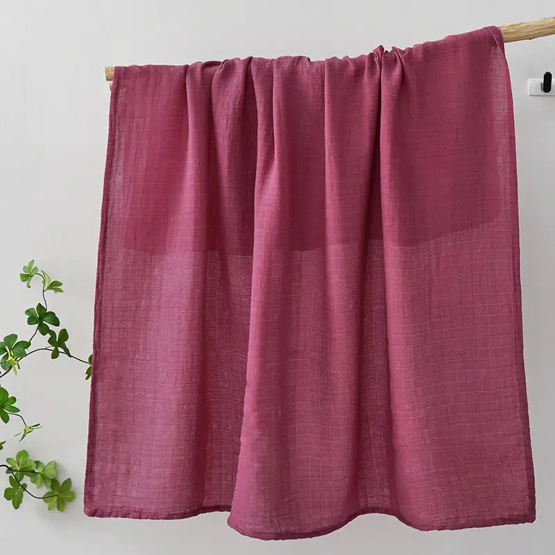 Bamboo Cotton Gauze Towel for Baby Newborn Swaddle Blanket - Image 10