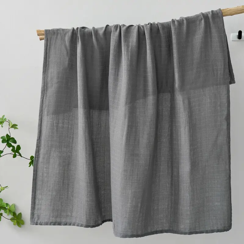 Bamboo Cotton Gauze Towel for Baby Newborn Swaddle Blanket - Image 4