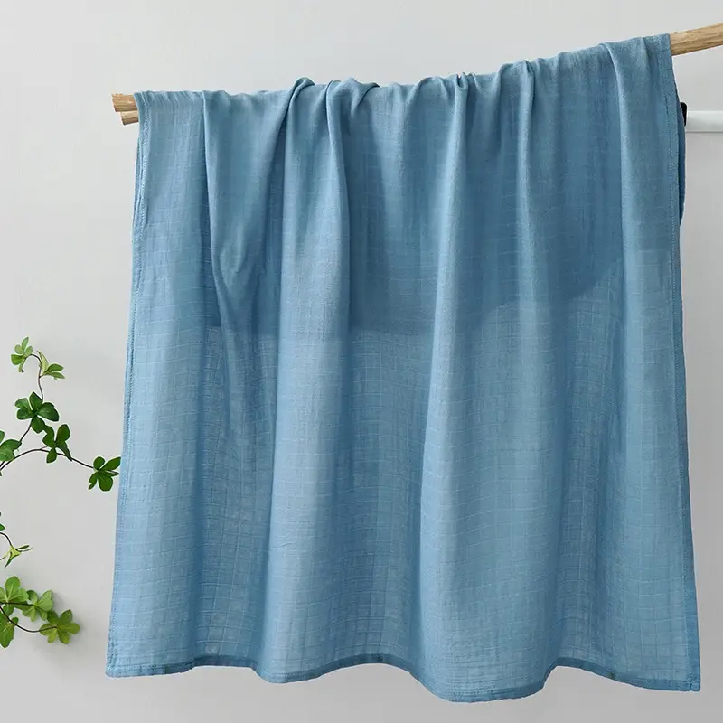 Bamboo Cotton Gauze Towel for Baby Newborn Swaddle Blanket - Image 7