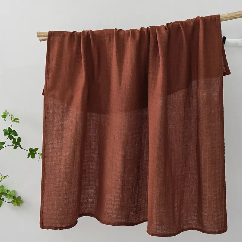 Bamboo Cotton Gauze Towel for Baby Newborn Swaddle Blanket - Image 8