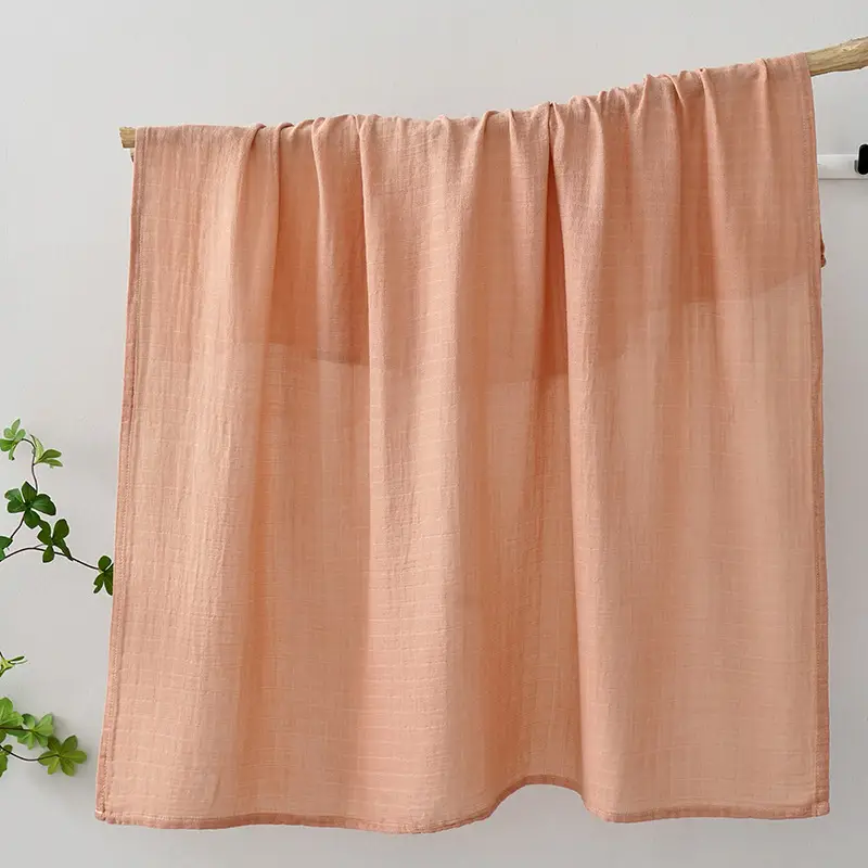 Bamboo Cotton Gauze Towel for Baby Newborn Swaddle Blanket - Image 9