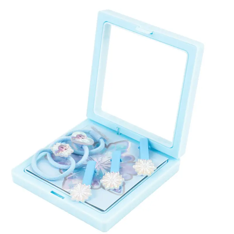 Disney Princess Hair Accessories Set for Girls Blue Light