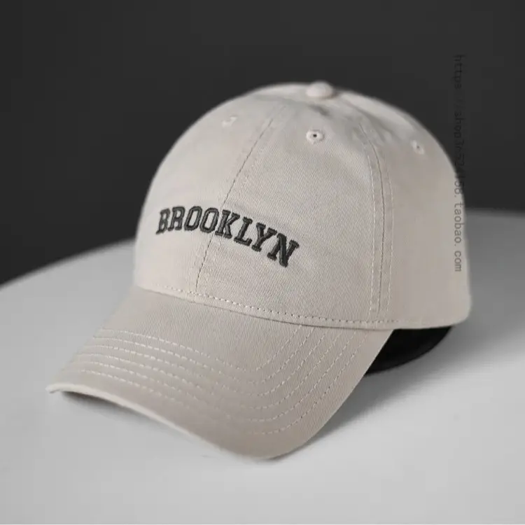 Brooklyn Brand Letter White Baseball Cap Women Street Casual Sun Hat Men - Image 10