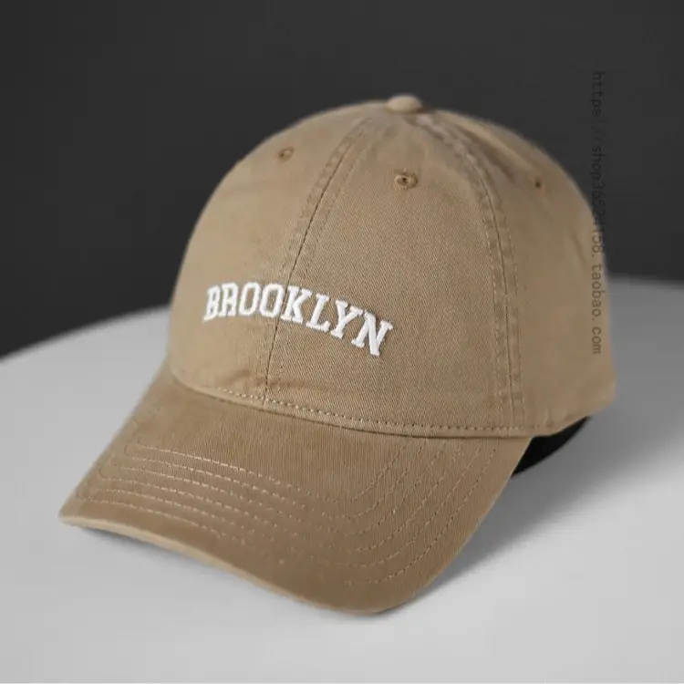 Brooklyn Brand Letter White Baseball Cap Women Street Casual Sun Hat Men - Image 11