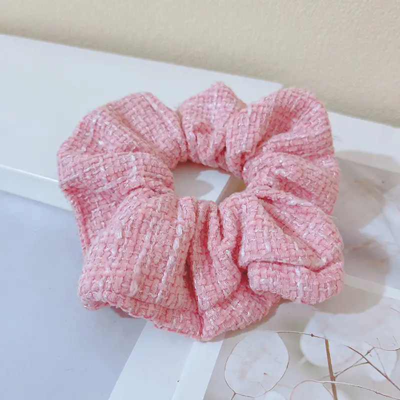 French Style Retro Hair Hoop for Girls Pink Blue White - Image 4