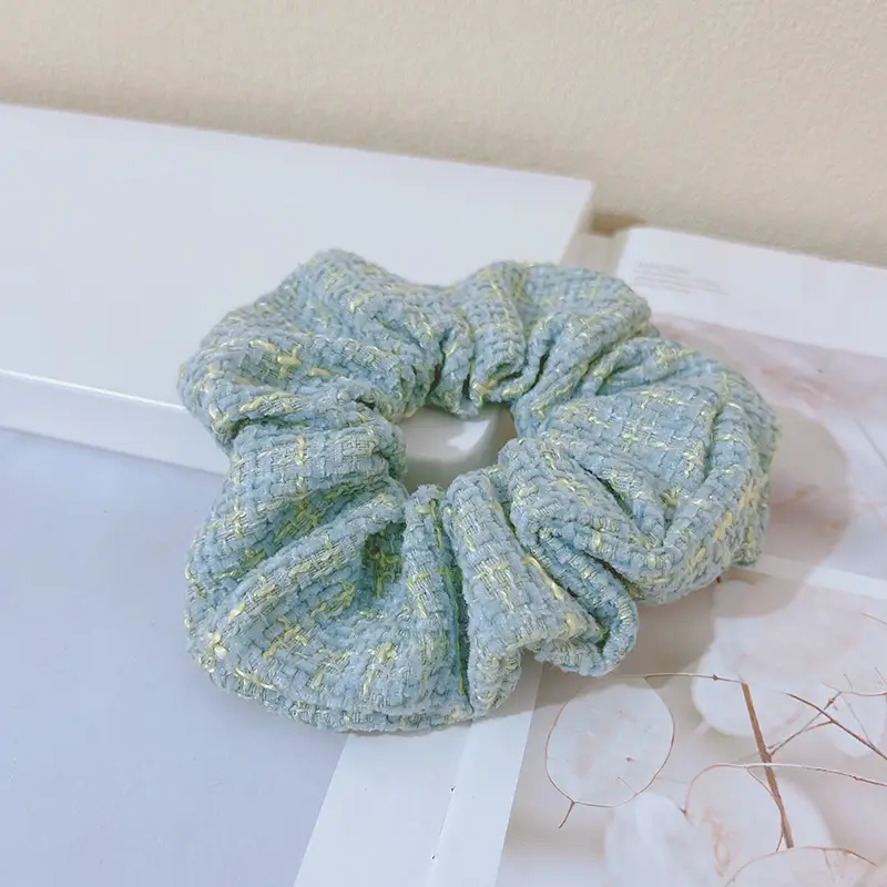French Style Retro Hair Hoop for Girls Pink Blue White - Image 5
