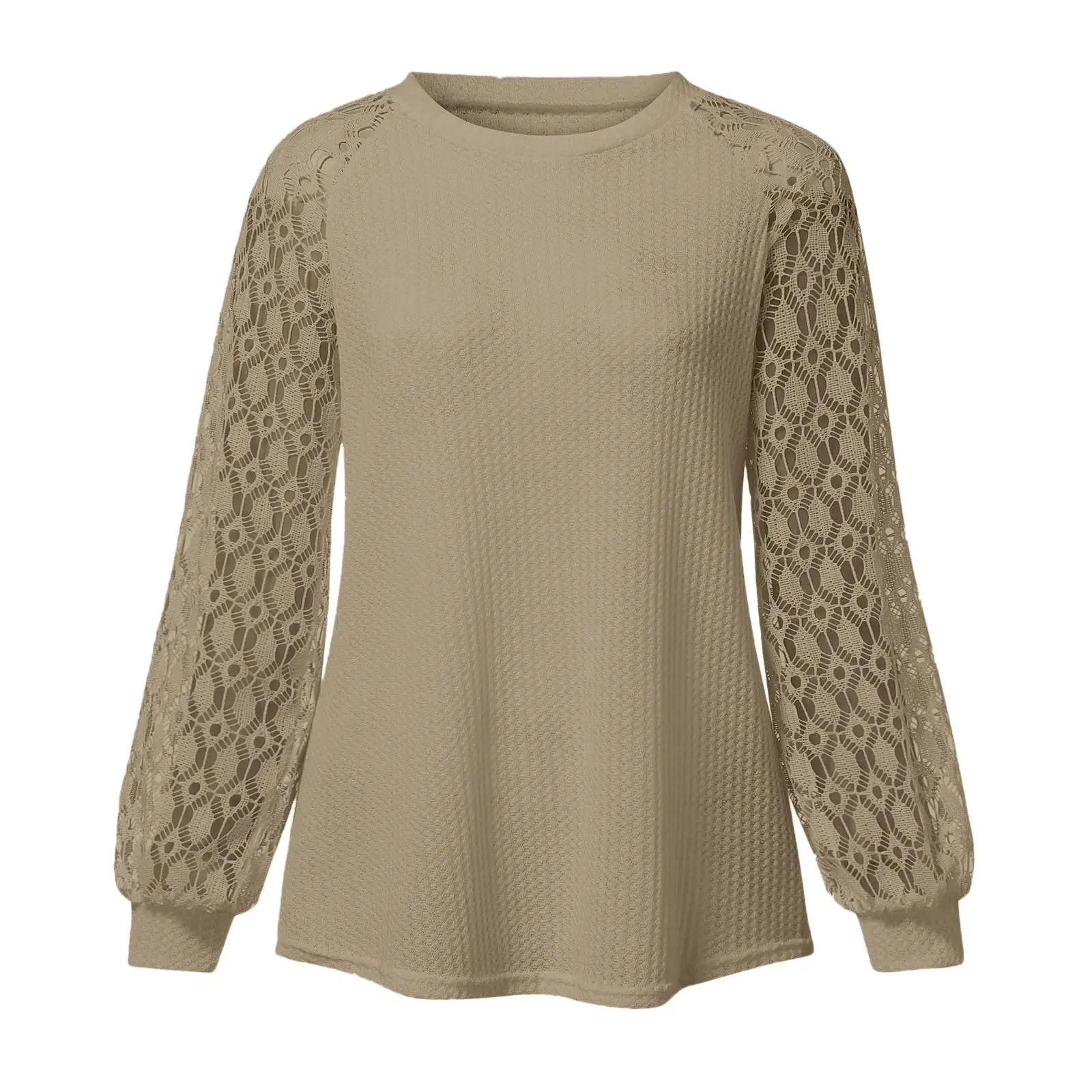 2026 Long Sleeve Lace Top for Women — feature 13