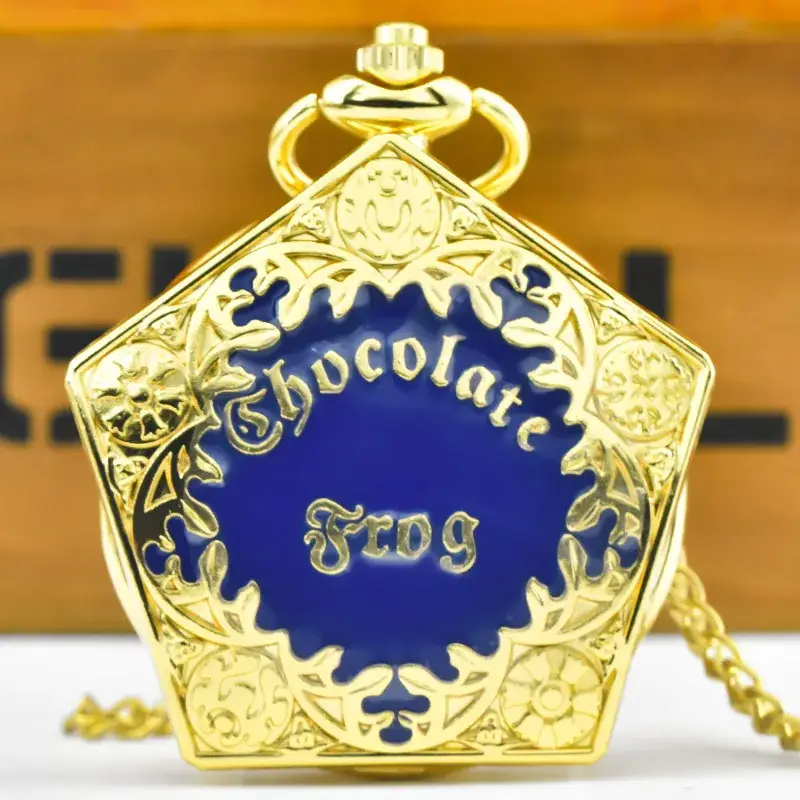 Golden Harry Potter Magical Animals Pocket Watch — feature 5