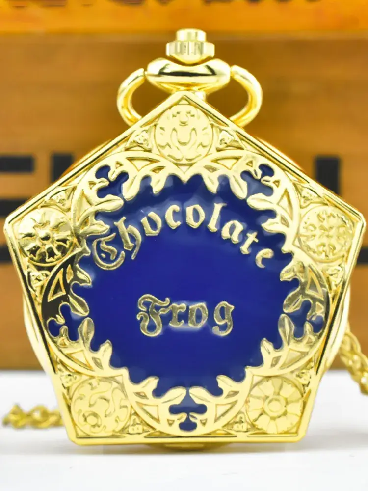 Golden Harry Potter Magical Animals Pocket Watch — feature 7