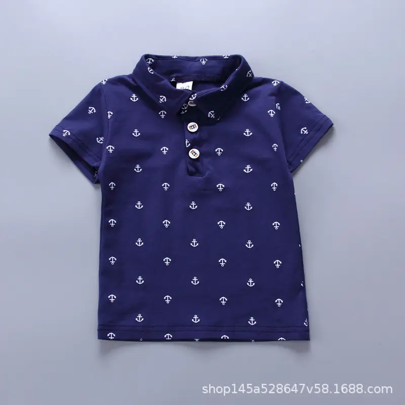 Boys Green Polo Short Sleeve Summer Suit with Tan Shorts — feature 23