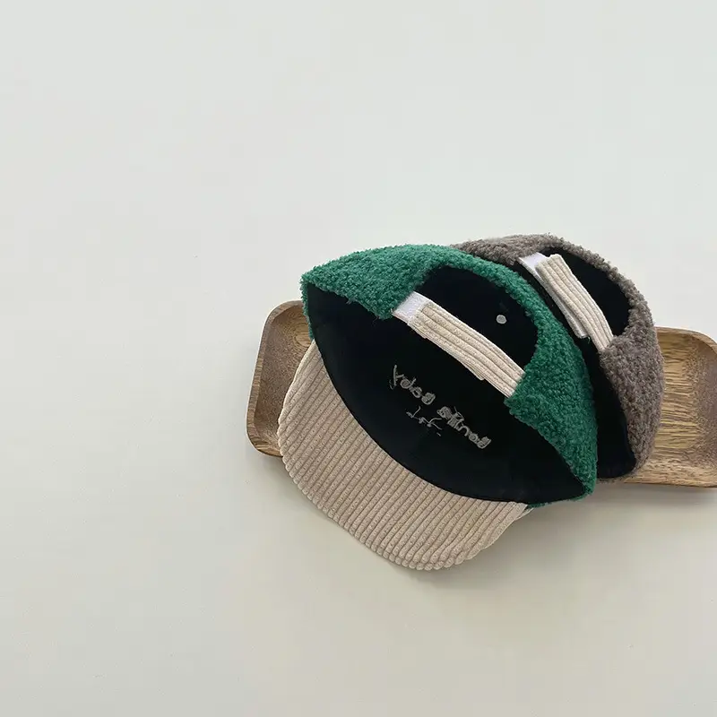 Baby Cap Korean Ins Korean Embroidered Autumn Winter - Image 5