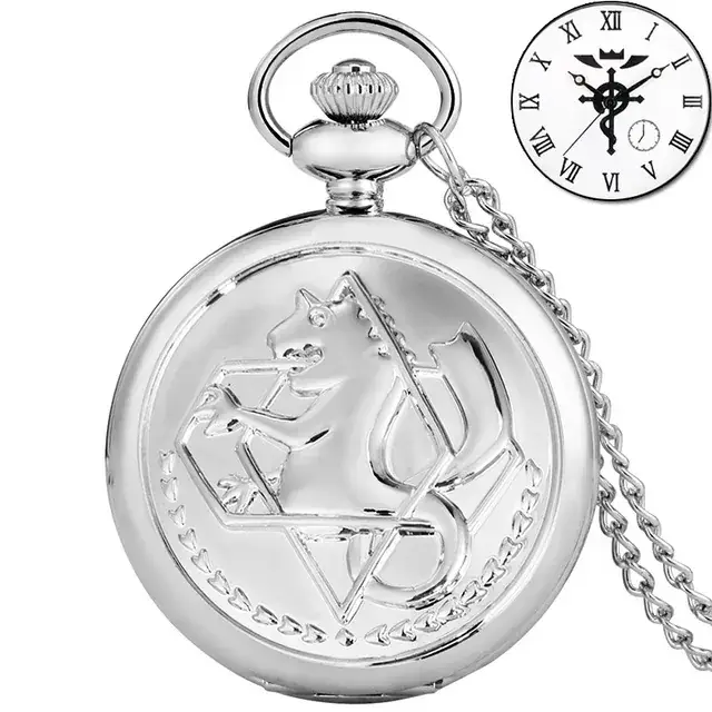 Vintage Alchemist Pocket Watch with Compass - Image 4