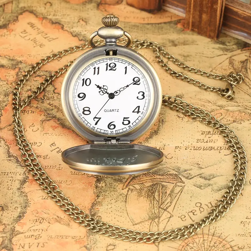 Vintage Alchemist Pocket Watch with Compass — feature 10