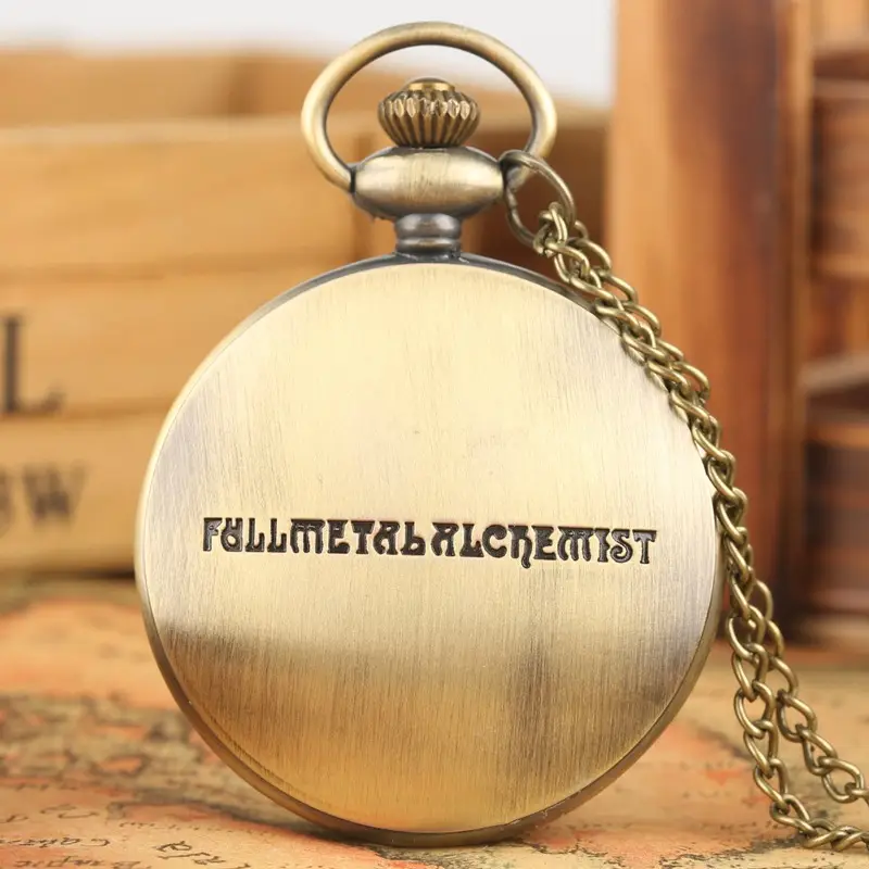 Vintage Alchemist Pocket Watch with Compass — feature 8