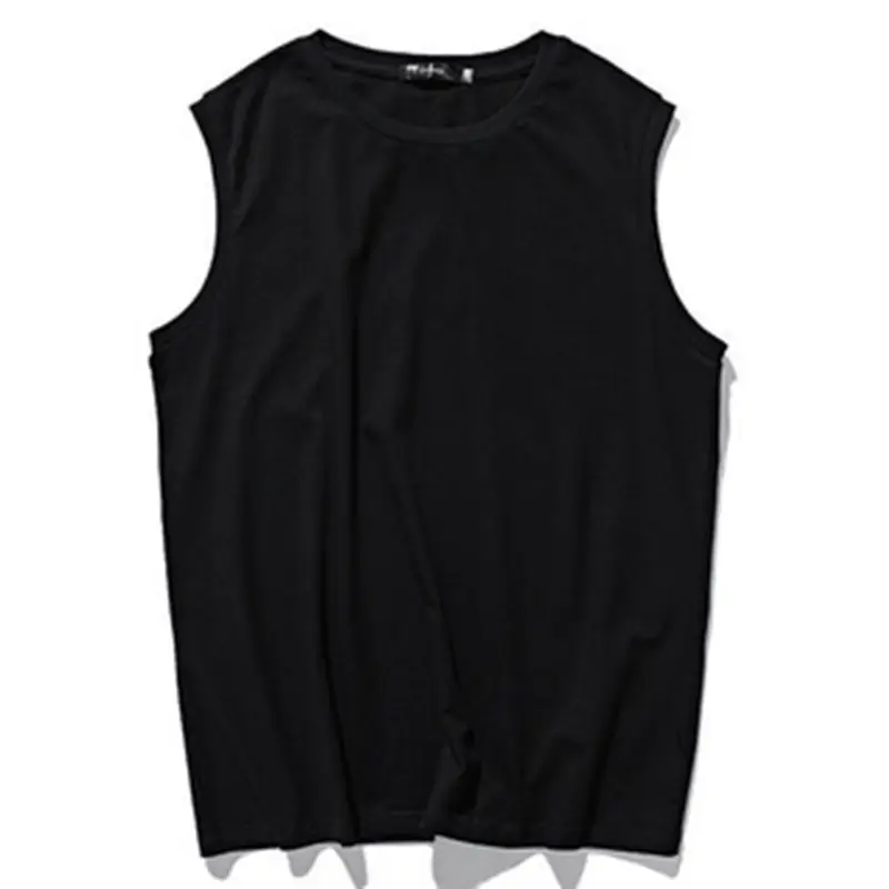 Men's Black & Grey Sleeveless Vests Summer Wear - Image 11