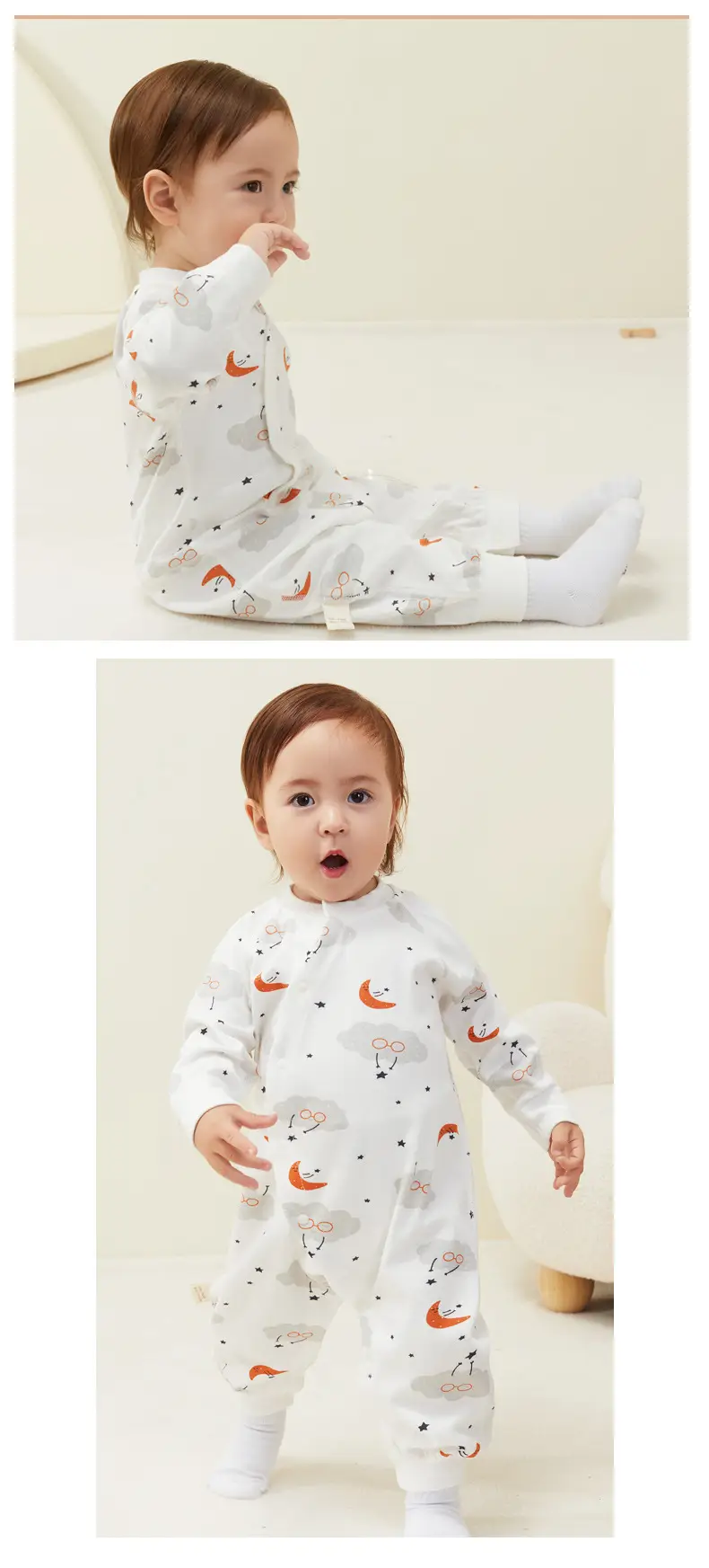 Baby Cotton Pajamas Spring & Autumn Set — feature 8