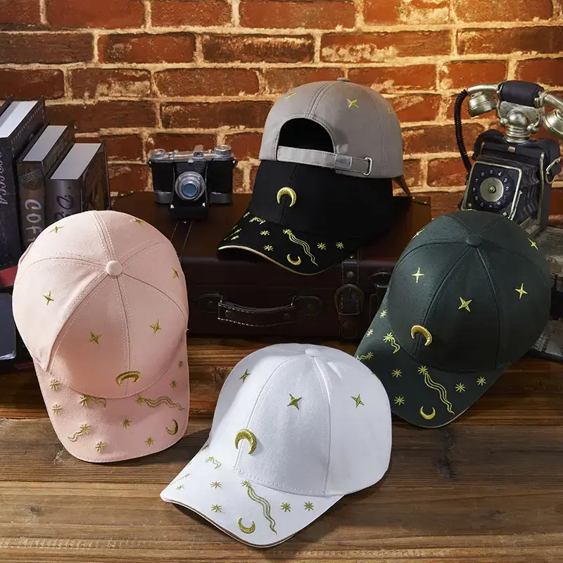 Men & Women Sun-Proof Embroidered Golf Caps - Image 8