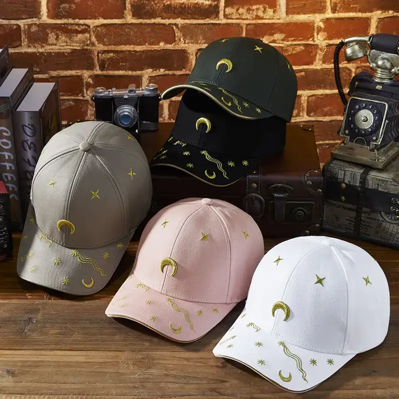 Men & Women Sun-Proof Embroidered Golf Caps - Image 9