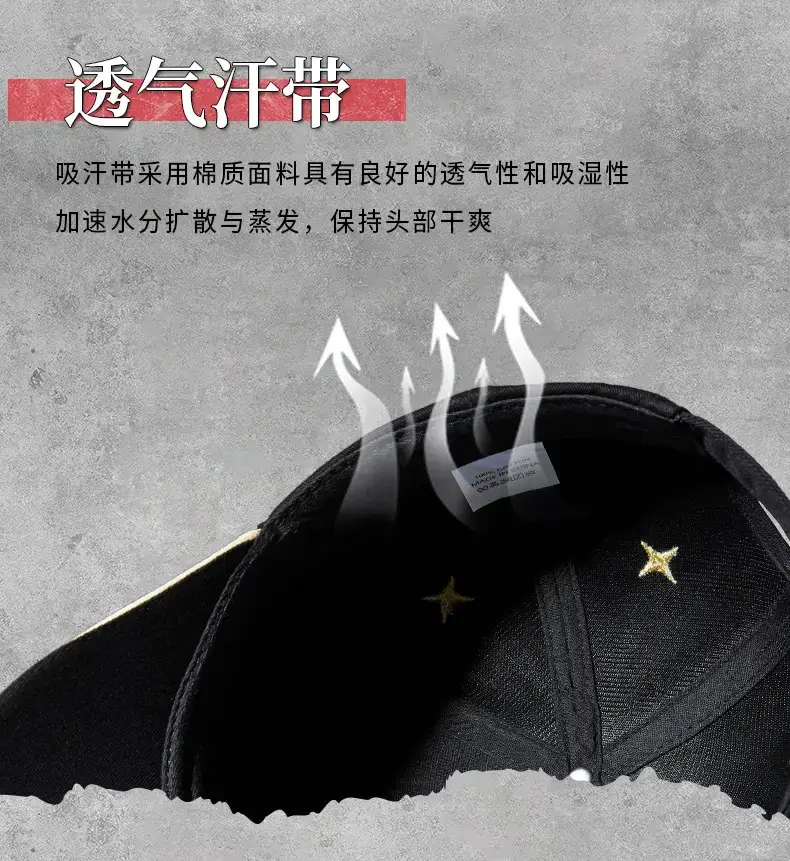 Men & Women Sun-Proof Embroidered Golf Caps — feature 17