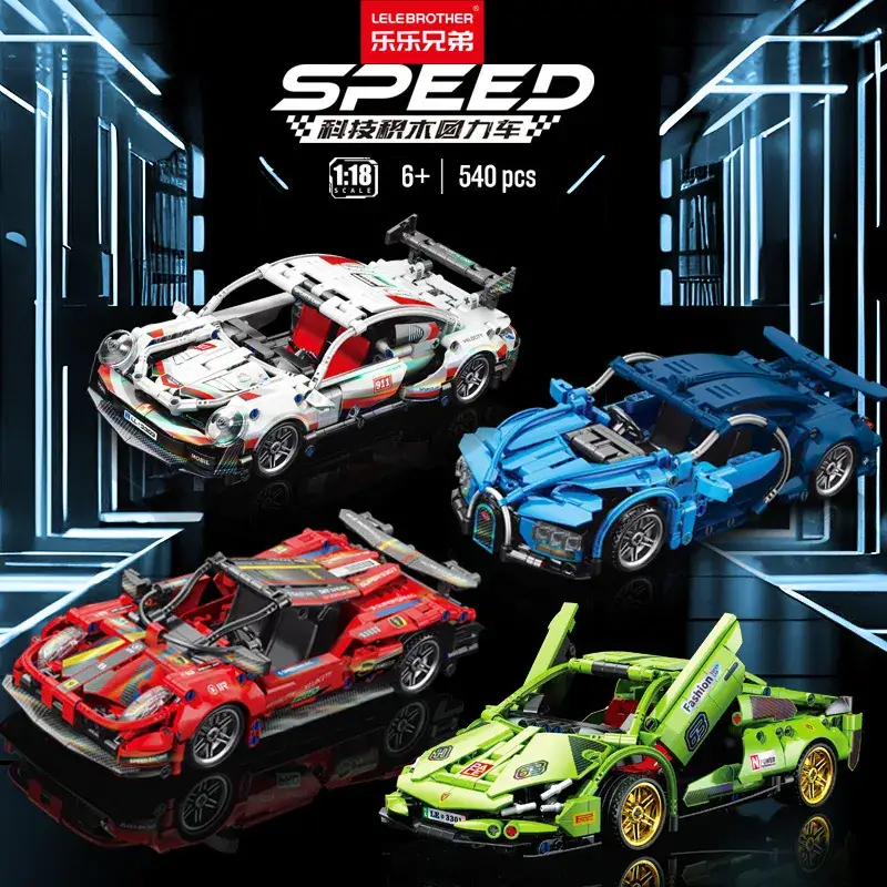 Lego Sports Car Model Cyber Green 11-18 - Image 31