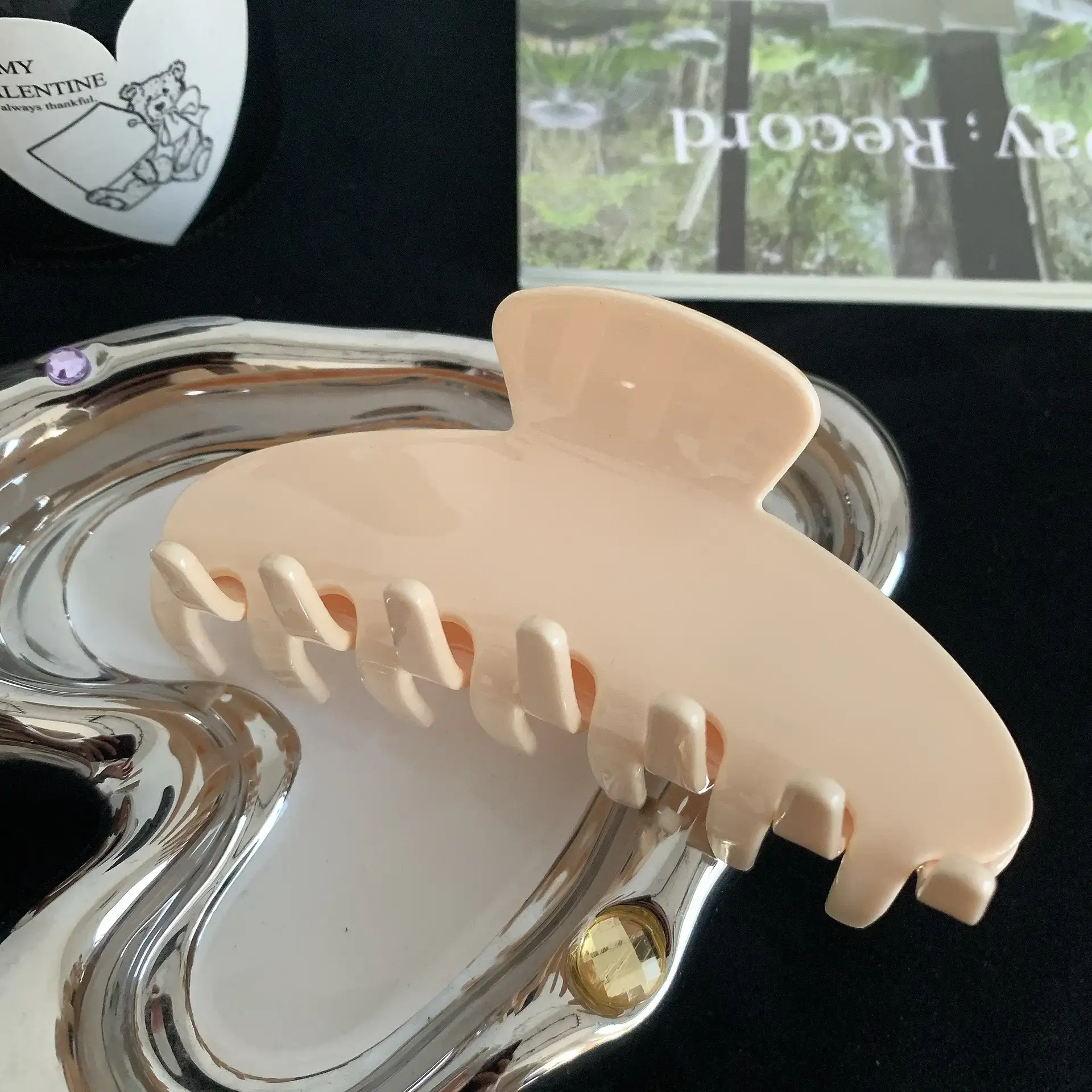 Emijay Series Same Shark Clip European American Ins Cream French Gentle Hairpin Back Head Large Grip Clip - Image 14