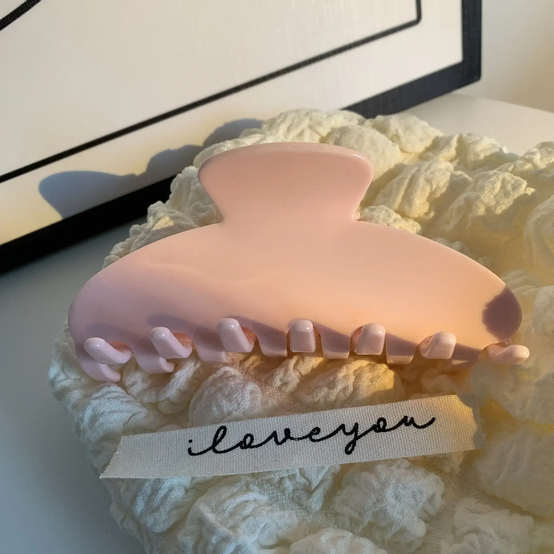 Emijay Series Same Shark Clip European American Ins Cream French Gentle Hairpin Back Head Large Grip Clip - Image 7