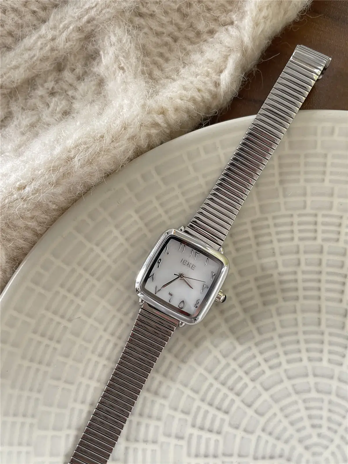 Women's Square Nordic Quartz Watch 2022 New Style - Image 4