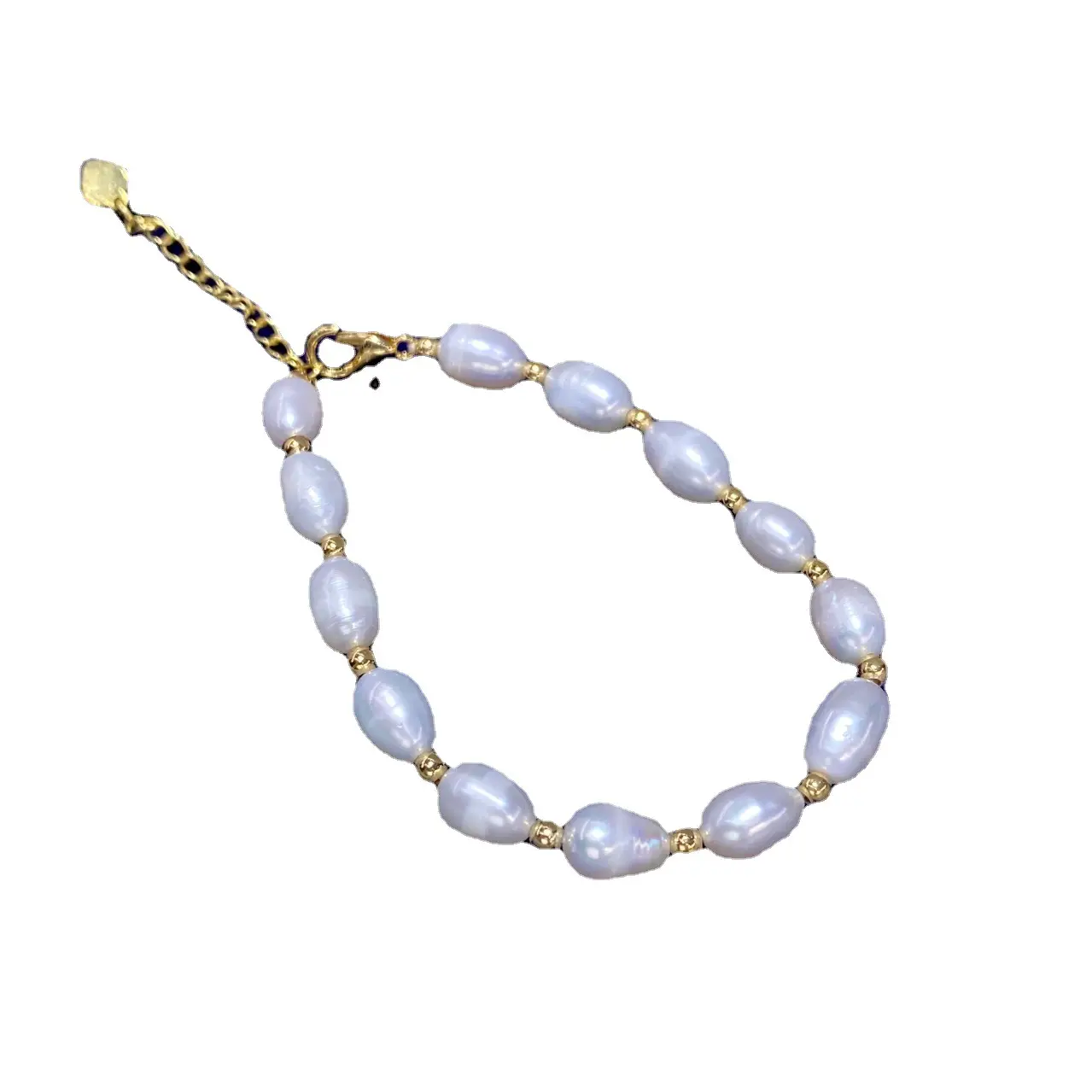 Natural Freshwater Pearl Jade Rabbit Bracelet - Image 5
