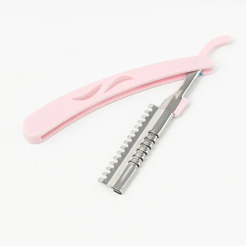 Stainless Steel Eyebrow Trimming Blades 10 Pcs - Image 2
