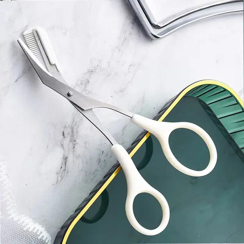 Stainless Steel Eyebrow Trimming Blades 10 Pcs - Image 4