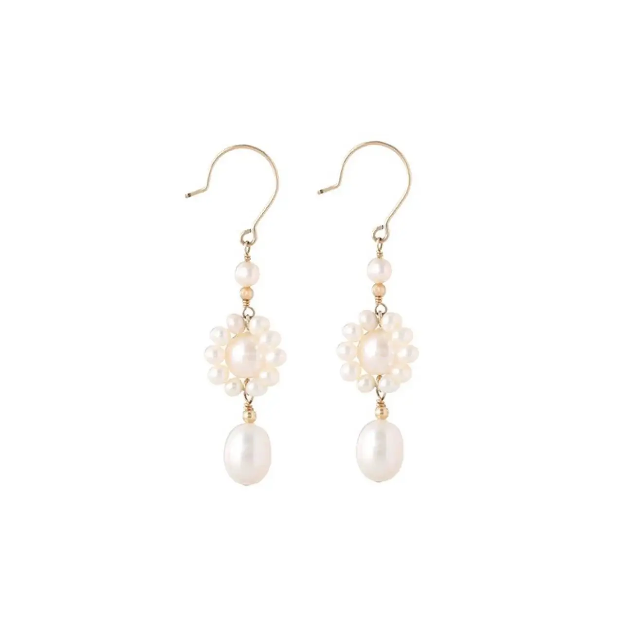 Romantic Pearl Earrings French Style for Women - Image 5