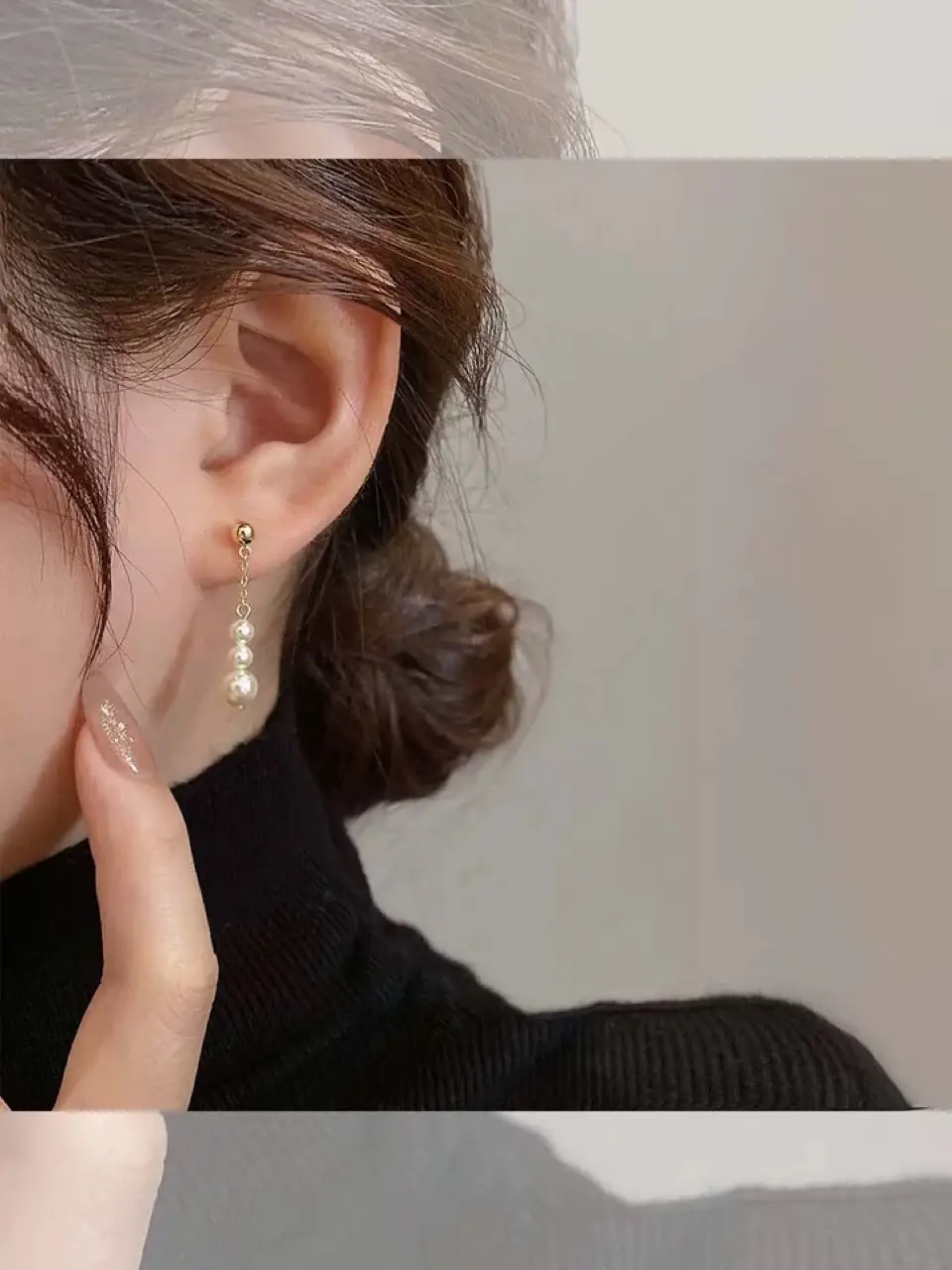 Classic White Pearl Earrings for Women — feature 2
