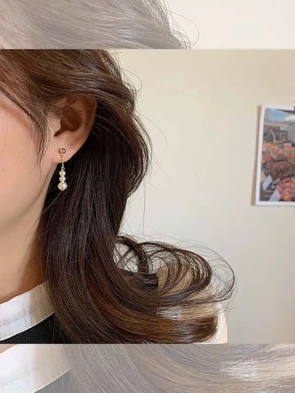 Classic White Pearl Earrings for Women — feature 7