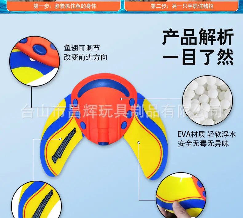 Cross-Border Eva Water Children's Baby Swimming Pool Water-Powered Floating Devil Fish Playing in Water Toys in Stock — feature 14