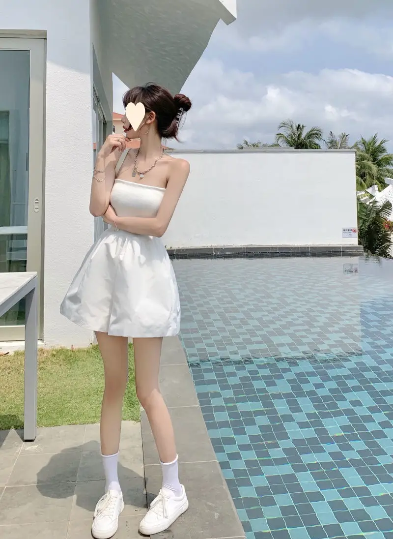 Black Waist Slimming Skirt Culottes for Women Summer 2025 — feature 14