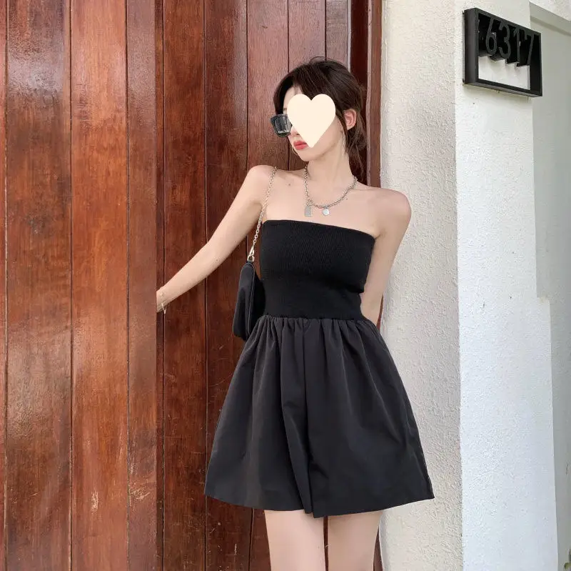 Black Waist Slimming Skirt Culottes for Women Summer 2025 — feature 5
