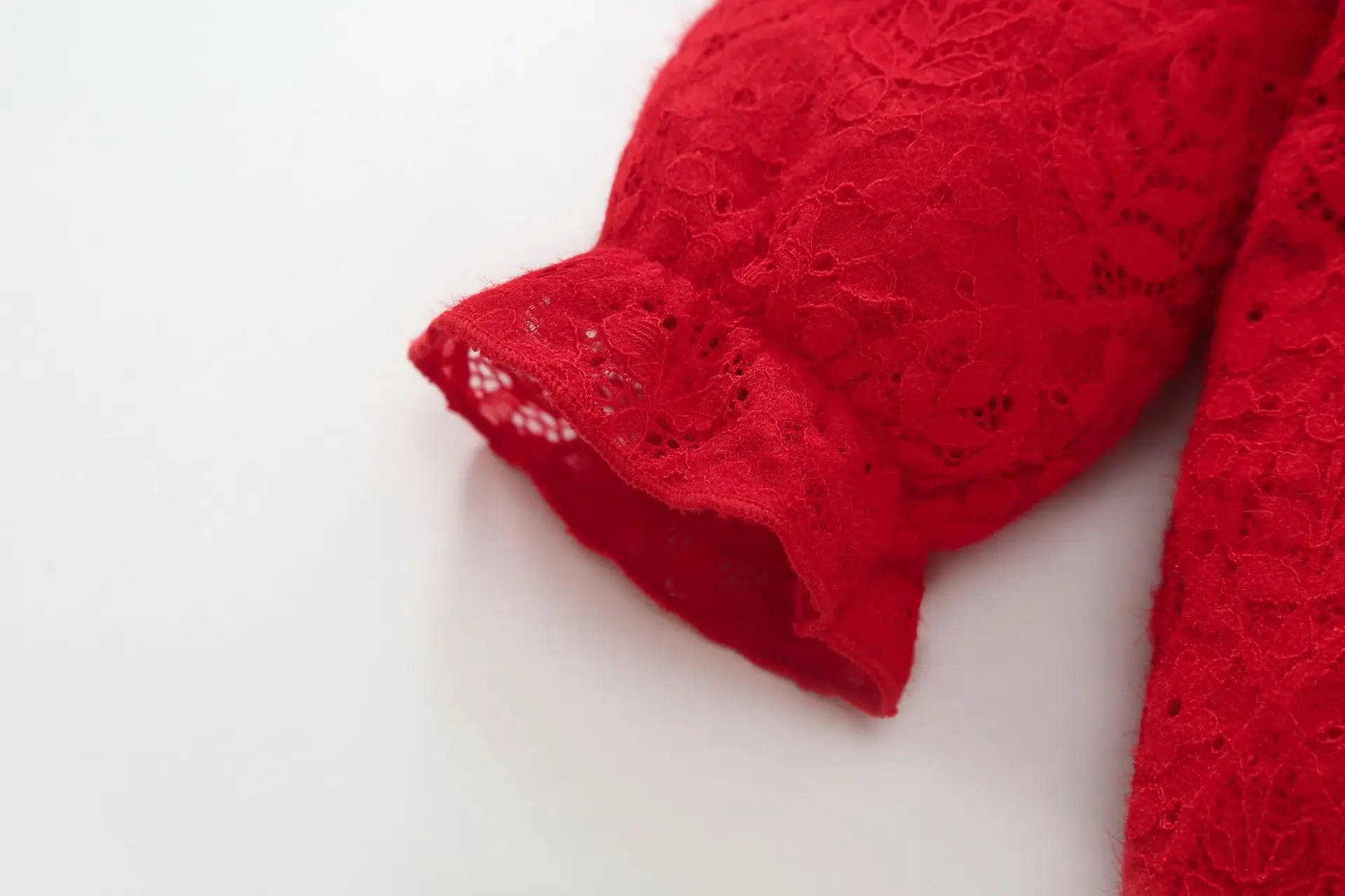 Red Fleece Baby Jumpsuit for Newborns 100 Days — feature 5