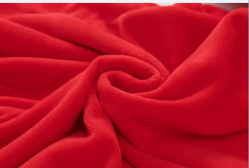 Red Fleece Baby Jumpsuit for Newborns 100 Days — feature 9