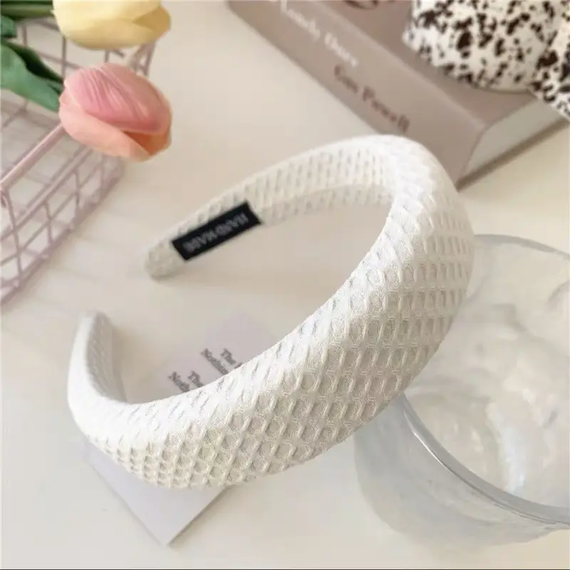 Candy Color Waffle Headbands for Girls