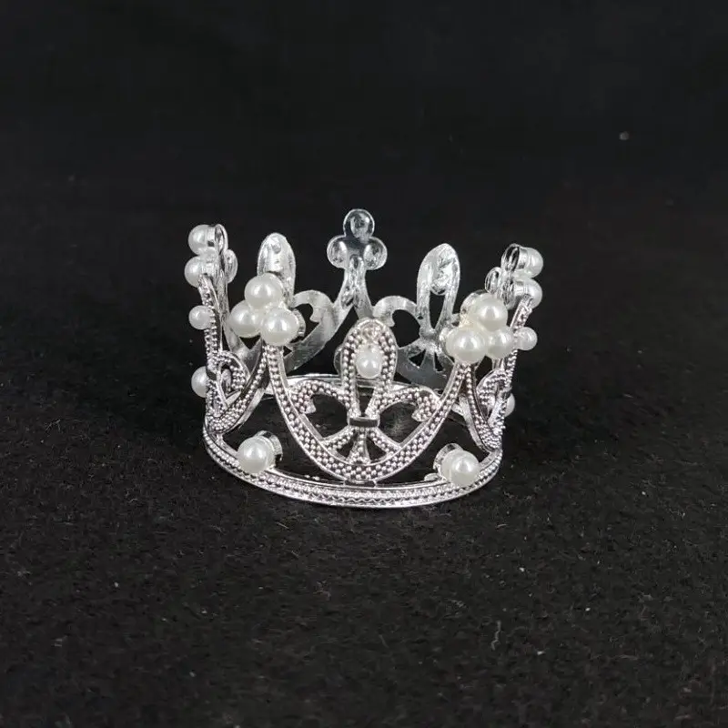 Princess Pearl Crown for Kids Birthday Party Decoration