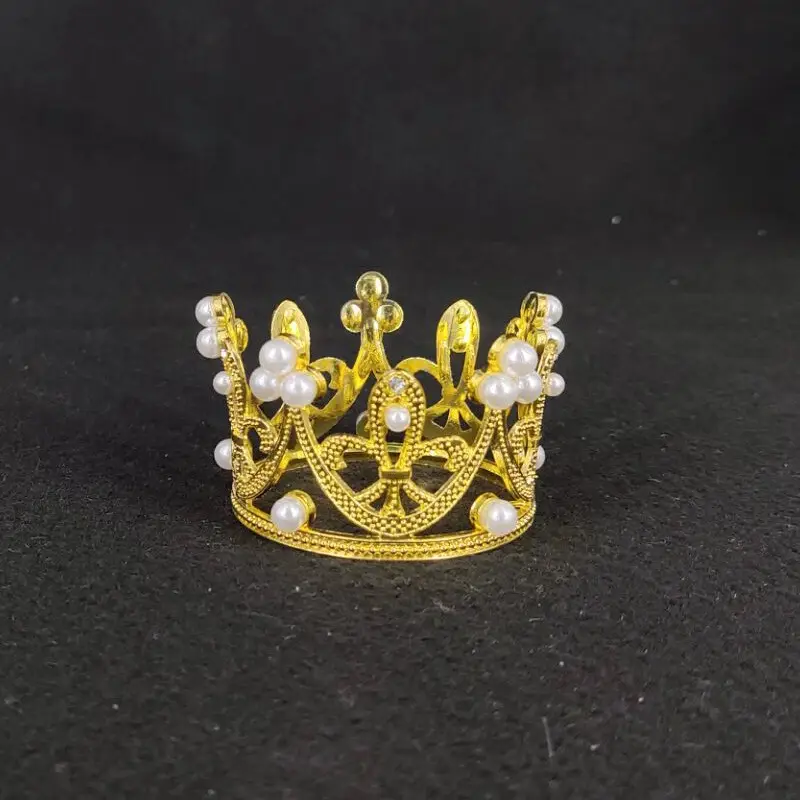 Princess Pearl Crown for Kids Birthday Party Decoration