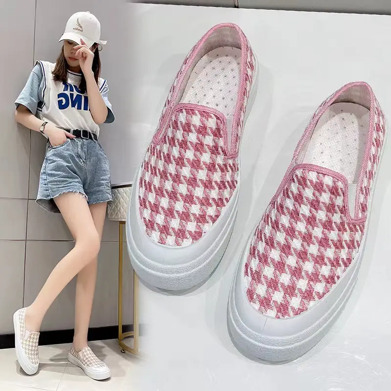 Women's Shoes New Breathable Comfortable Women's Casual Shoes Simple Student Shoes Korean Fashion Slip-on Lazy Shoes Wholesale - Image 5