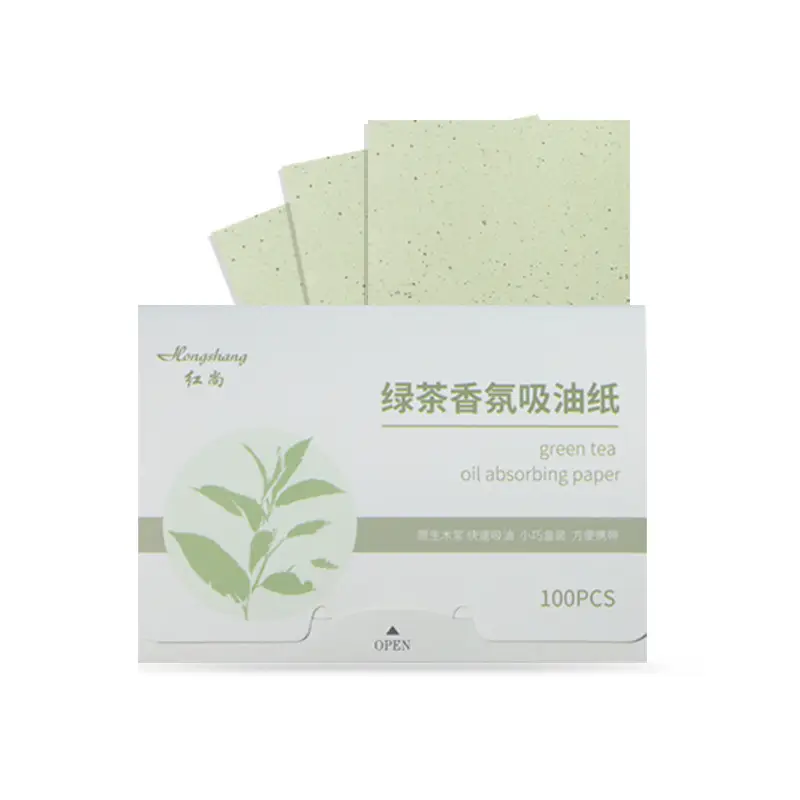 Green Tea Oil Absorbing Facial Paper 100pcs - Image 7
