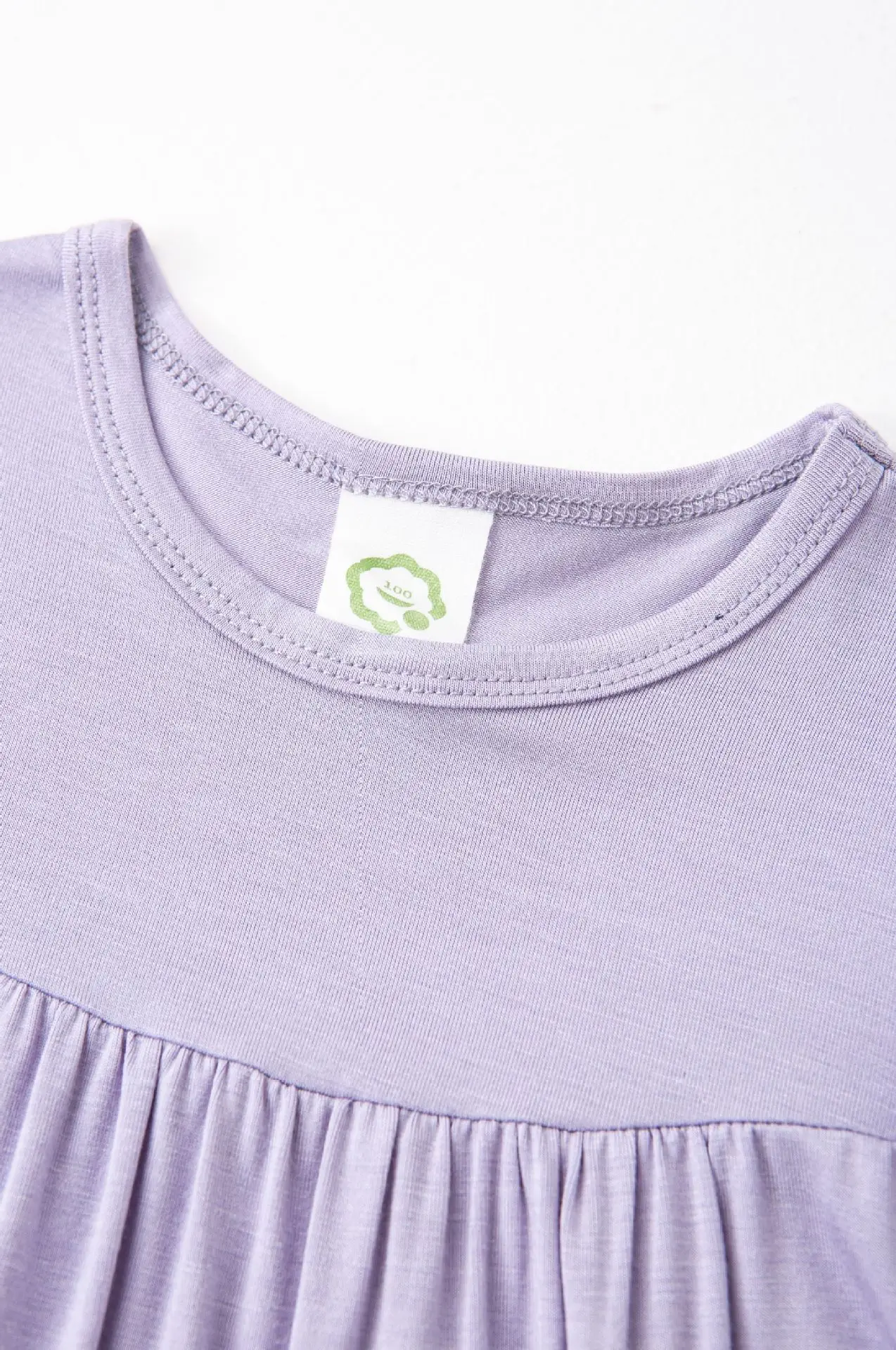 Girls' White Long Sleeve Pajama Set Medium to XL — feature 7